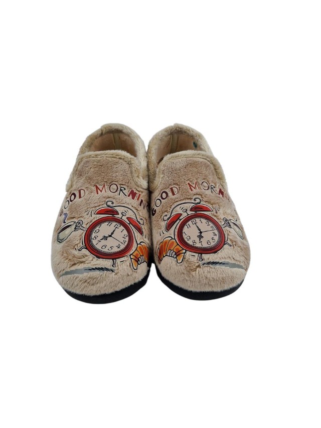zapatillas cerradas javer beige 26-217