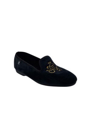 zapatillas cerradas javer negro 75-4