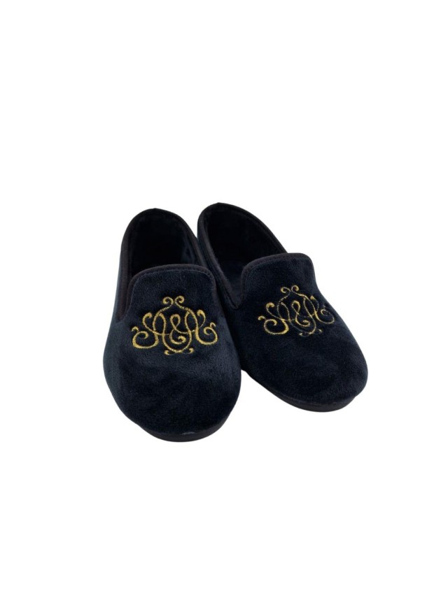 zapatillas cerradas javer negro 75-4