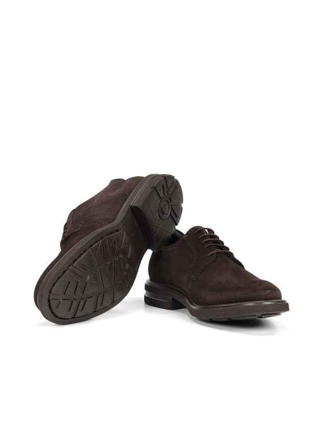 zapatos blucher cafe f0631