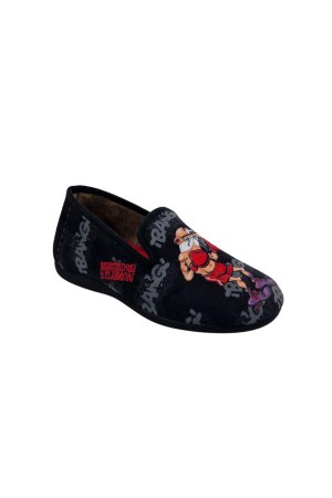 zapatillas casa cerradas cuque negro 500-1