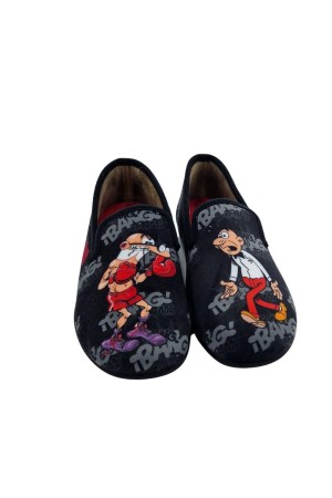 zapatillas casa cerradas cuque negro 500-1