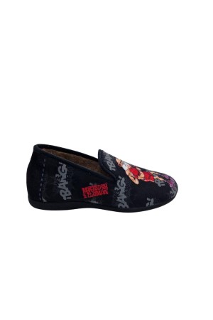 zapatillas casa cerradas cuque negro 500-1