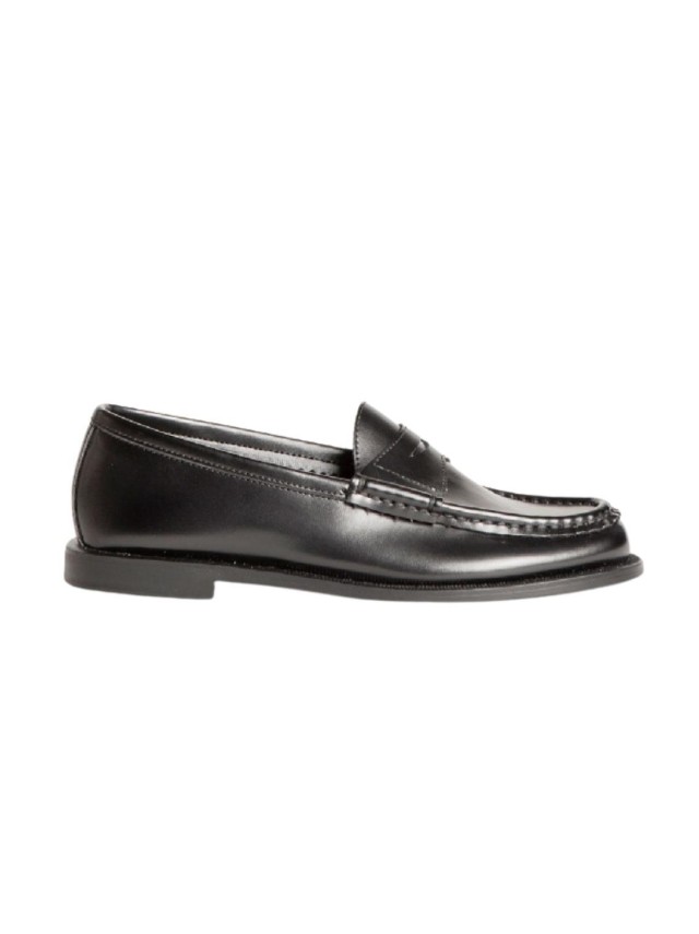 Zapatos Mocasin Mujer Corina negro...