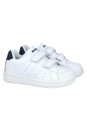 deportivos linea blanca bubble blanco-marino c599