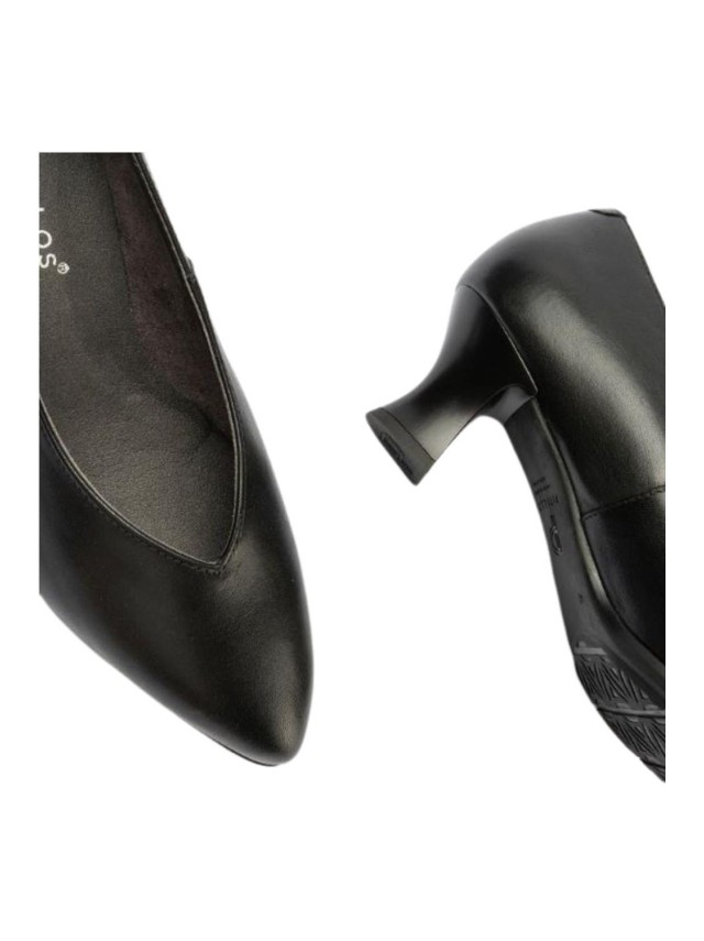 Zapatos de salon Mujer Pitillos negro...