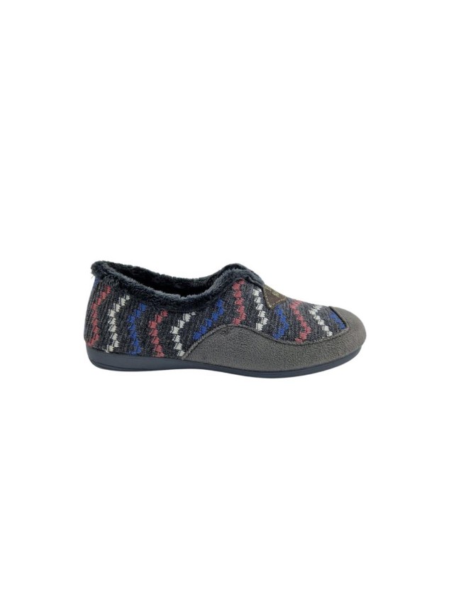 zapatillas cerradas cosdam gris 13045