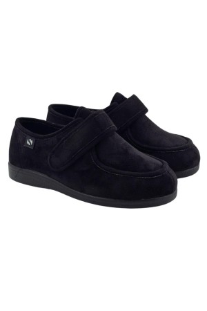 Zapatillas Cerradas Calzados Sevillas Ancho especial negro 18736