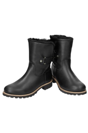 Botines Sport Mujer Panama Jack negro Felia Igloo Trav B2