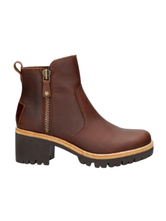 Botines tacon Mujer Panama Jack cuero...