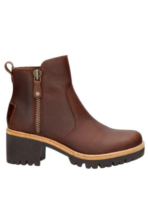 Botines tacon Mujer Panama Jack cuero pauline b10