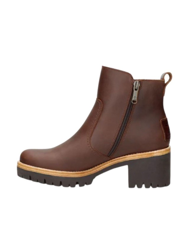 Botines tacon Mujer Panama Jack cuero...