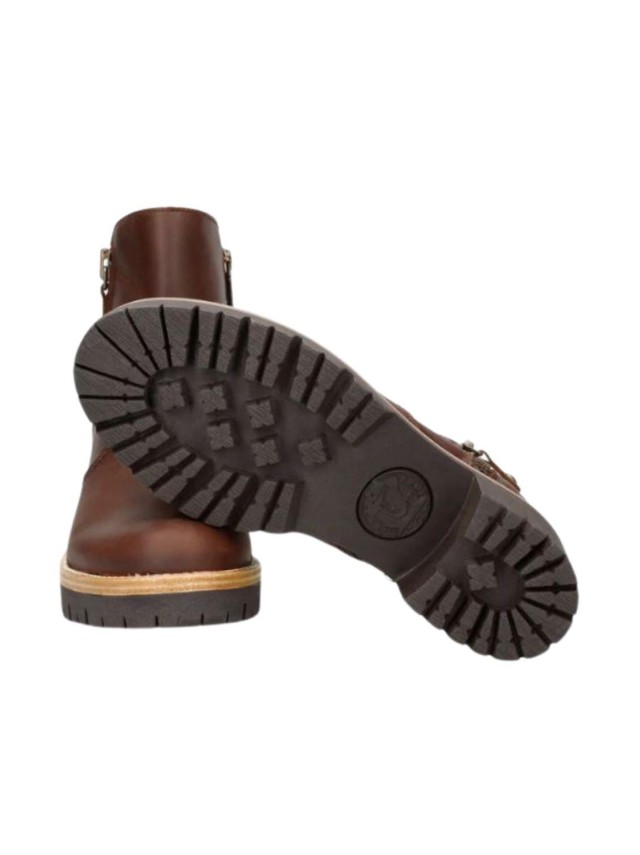Botines tacon Mujer Panama Jack cuero...