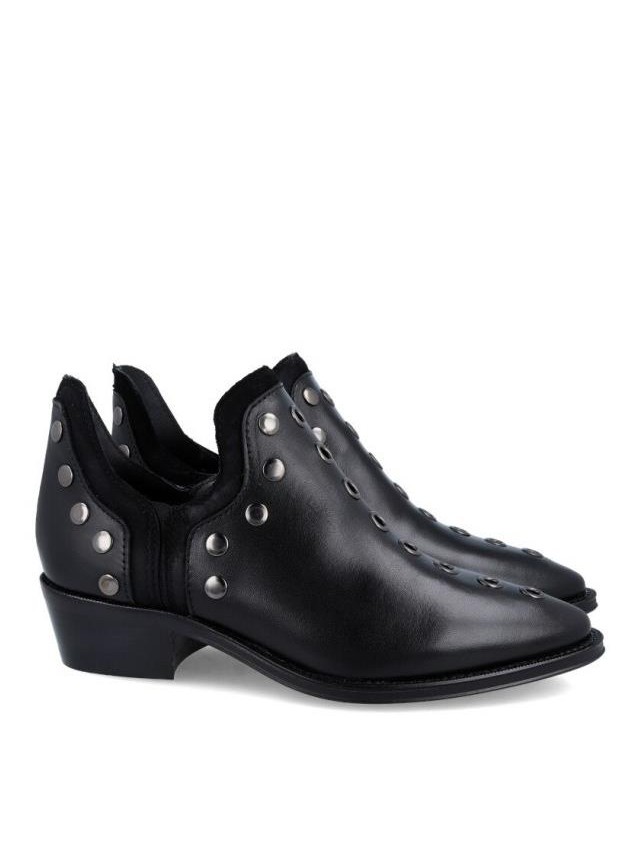 botas camperas alpe negro 2551