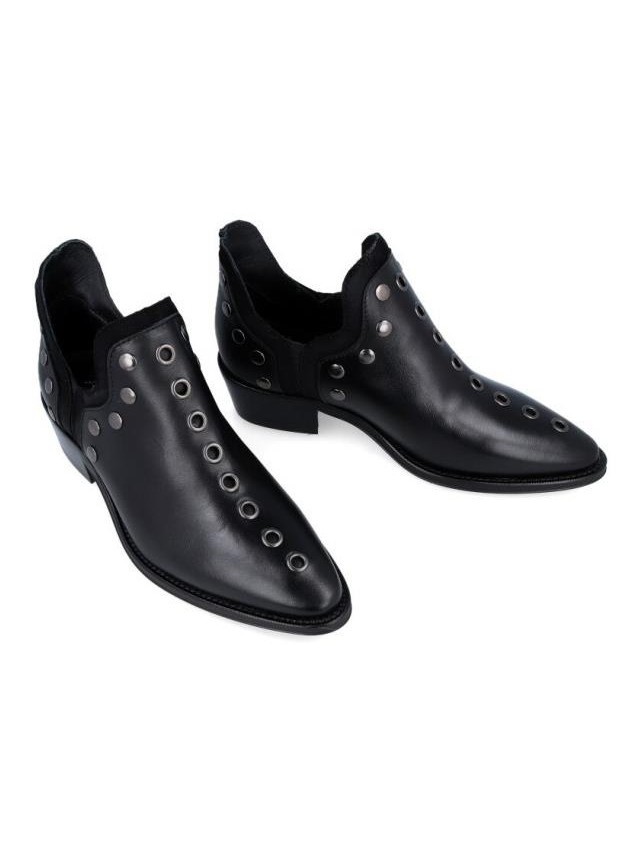 botas camperas alpe negro 2551