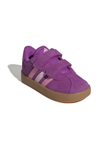 deportivos casual adidas court 3.0 morado jh6309