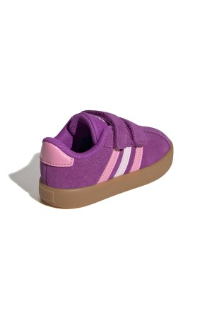 deportivos casual adidas court 3.0 morado jh6309