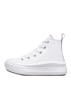 Deportivos lonas Niños Converse All Star Move Platform Blanco A03669C