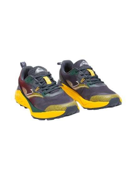 Deportivos Trekking Hombre Joma negro burdeos tundra2522 2