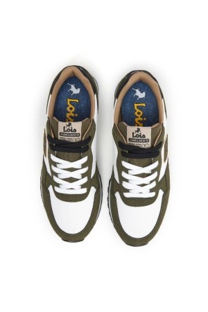 dEPORTIVOS CASUAL HOMBRE LOIS BLANCO-KAKI 64401