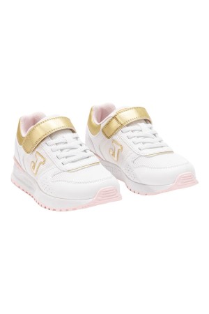 DEPORTIVOS FITNESS NIÑOS JOMA BLANCO ORO TORNADOJR2518