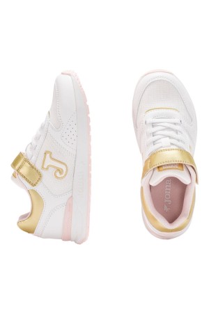 DEPORTIVOS FITNESS NIÑOS JOMA BLANCO ORO TORNADOJR2518