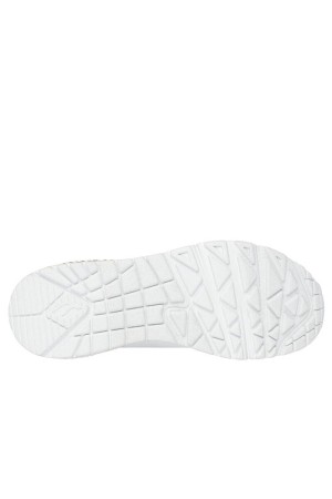 Deportivos casual Mujer Uno blanco oro 155506