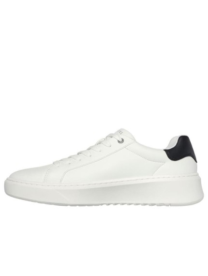 Deportivos casual hombre Skechers court break blanco 183175 2