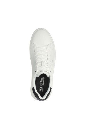 Deportivos casual hombre Skechers court break blanco 183175