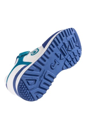 deportivo casual niños joma blanco petroleo tornado jr 2517