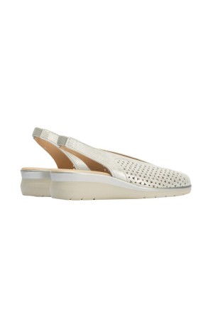 Zapatos de salon Mujer Pitillos plata 10370