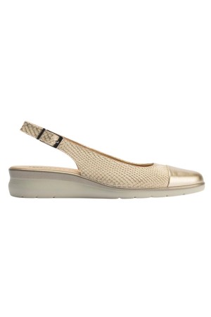 Zapatos de salon Mujer Pitillos oro 10374