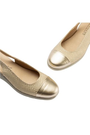 Zapatos de salon Mujer Pitillos oro 10374
