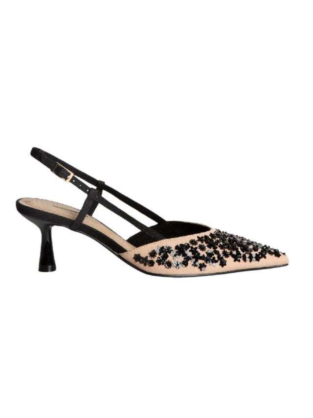 Zapatos de vestir Corina nude-negro...