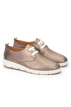 Zapatos blucher Mujer Pikolinos Madrid platino w8a-4877clc1