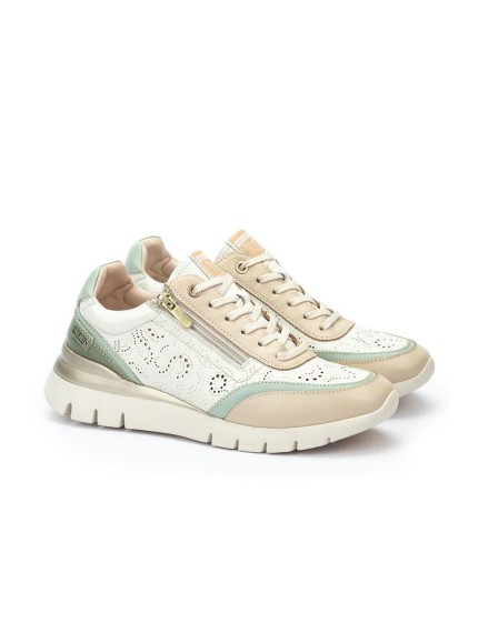 Deportivos casual Mujer pikolinos cantabria blanco... 2