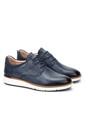 Zapatos Blucher Hombre Pikolinos Manacor brandy m1a-4276c1