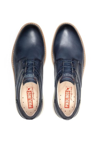 Zapatos Blucher Hombre Pikolinos Manacor brandy m1a-4276c1