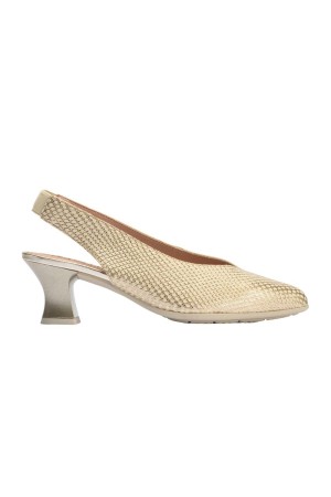 Zapatos de salon Mujer Pitillos oro 10510