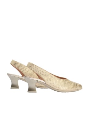 Zapatos de salon Mujer Pitillos oro 10510