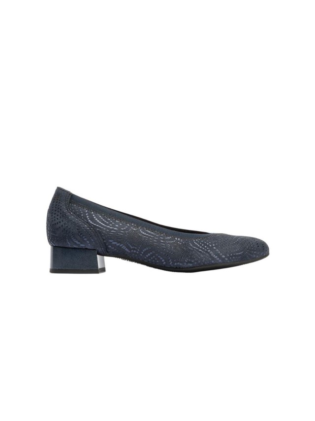Zapatos salon mujer pitillos oro 10450