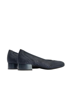 Zapatos salon mujer pitillos oro 10450