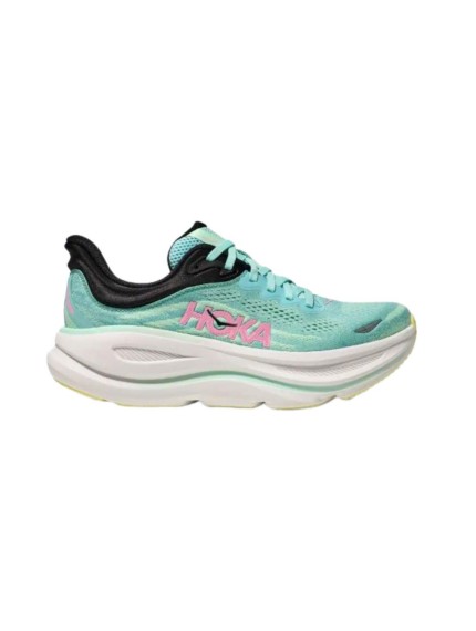 Deportivos Running Mujer Hoka Bondi 9 verde agua 1162012btf