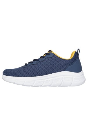 Deportivos Fitness hombre Skechers bobs sport b flex marino 118109