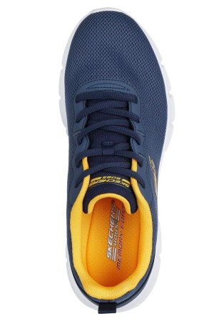 Deportivos Fitness hombre Skechers bobs sport b flex marino 118109