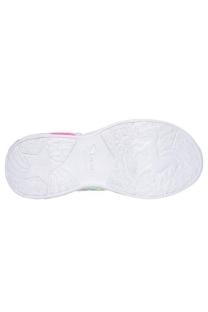 Deportivos luces niños Skechers slip ins unicorn lila 302296l