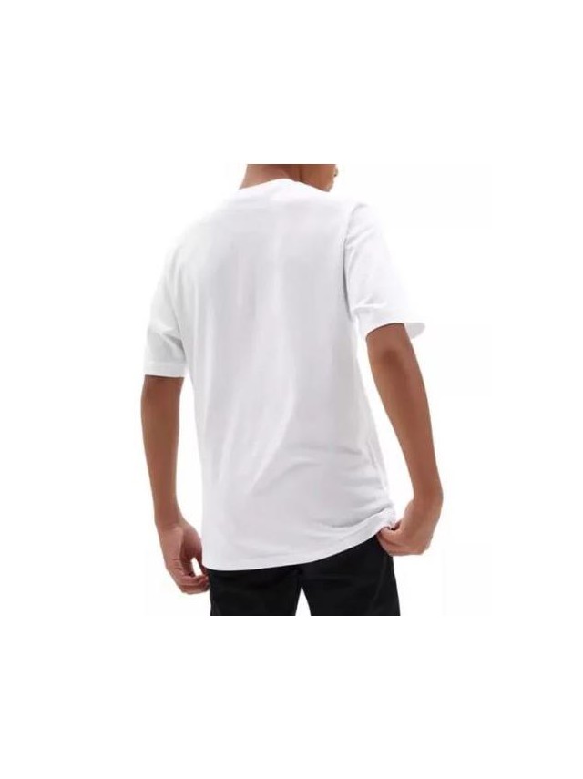 Camisetas niños vans classic blanco...