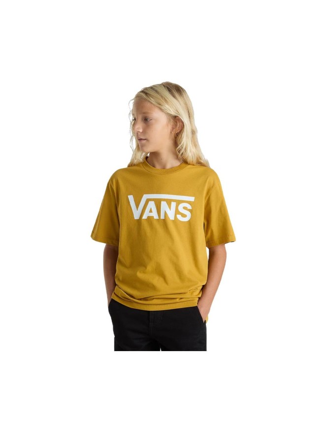 Camisetas Niños Vans classic mostaza...