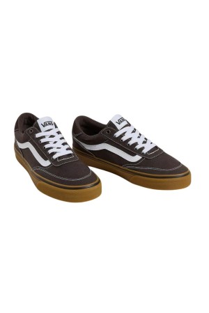 Deportivos casual hombre vans brooklyn ls marron vn000d7qd4c1