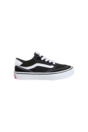 Deportivos casual niños vans brooklyn ls junior negro vn000d82ba21